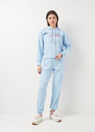 Спортивный костюм женский forstime 191965 l-xl голубой (2200005072516)