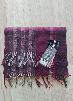 Шарф dunedin cashmere новый шерсть ягненка + кашемир
