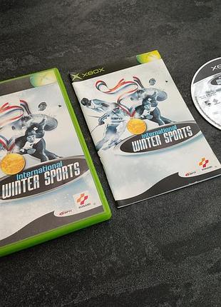 Диск international winter sports (xbox original)