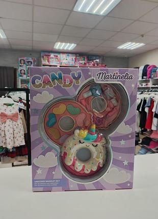 Набор детской декоративной косметики martinelia candy unicorn makeup set