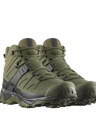 Демисезонные ботинки salomon x ultra forces mid темно-зеленые 14990170, 44
