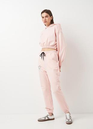 Спортивный костюм женский coco bianca 176097 38 светло-розовый (lv2200004689296)