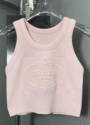 Топ майка prada