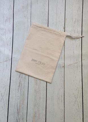 Пыльник jimmy choo, мешок хлопковый jimmy choo, мешочек jimmy choo, чехол jimmy choo