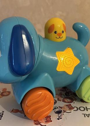 Інтерактивний синій песик winfun 2