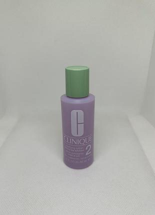 Оригинальный очищающий лосьон для сухой и комбинированной кожи clinique clarifying lotion No2