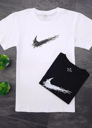Комплект мужских футболок nike future черного и белого цвета