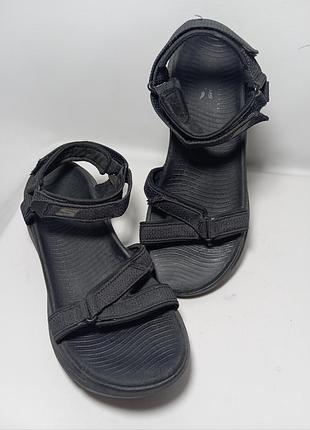 Босоножки skechers, женские, черного цвета