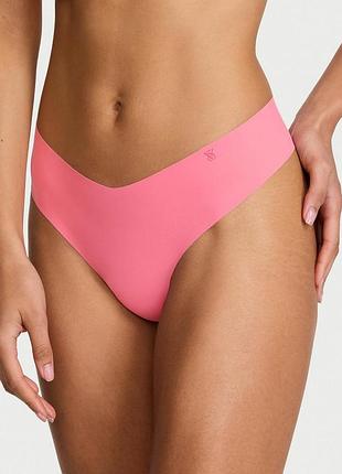 Жіночі трусики victoria's secret (29895495281) no-show thong l рожеві