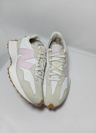 Кроссовки женские new balance 327 beige ws327or