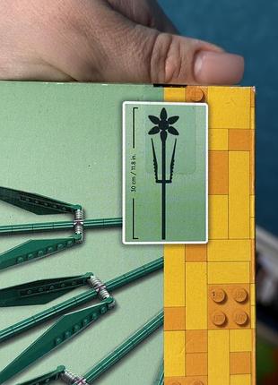 Конструктор lego iconic нарциси 40747 5