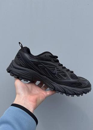 Nike five ive | triple black | sculptural runner | gorpcore | 2