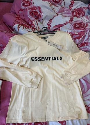Лонгслів, лонг, світшот essentials 10
