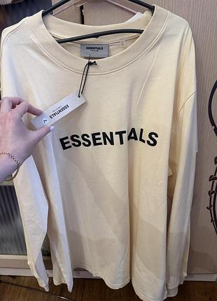 Лонгслів, лонг, світшот essentials 2