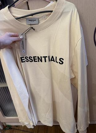 Лонгслів, лонг, світшот essentials 3