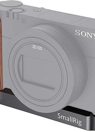 Великий дерев'яний ручка smallrig lcs2467 для sony rx100 iii/iv/v/vi/vii