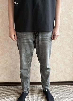 Джинси сірі чоловічі zara