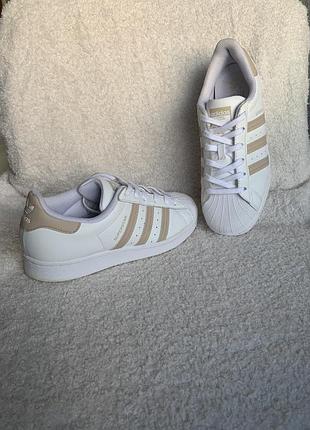 Кеди кросівки adidas superstar ii w ftw white/wonder white/ftw white