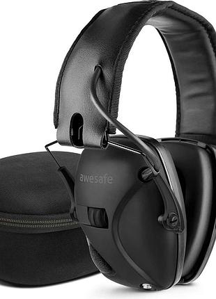 Электронные наушники для стрельбы и охоты awesafe gf-01 шумоподавление защита