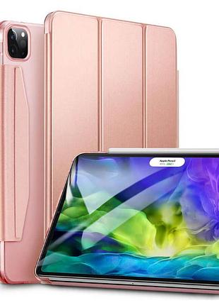 Чехол-книжка esr yippee trifold rose gold для ipad pro 12.9" (2018 | 2020)