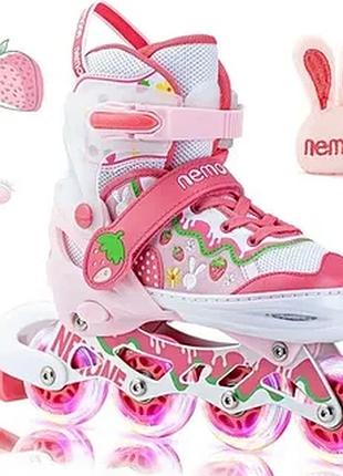 Роликовые коньки nemone (образец витриный)