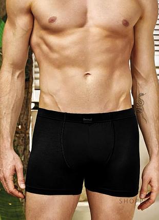 Трусы боксеры мужские berrak 4498 xl, черный