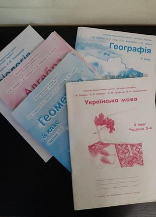Комплект тетрадей за год интеллект 9 класс