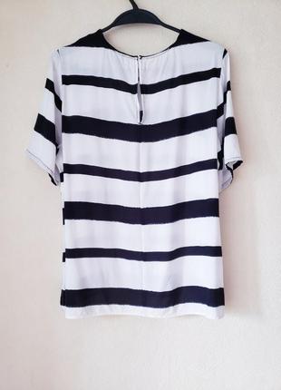 Новая текстурированная блуза в морском стиле 18-20 uk4 фото