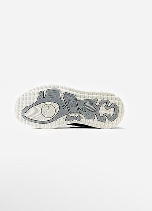 Off-white sponge mid top white/grey 8