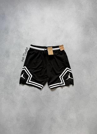Шорти jordan sport dri-fit men's diamond shorts шорты найк джордан черные s