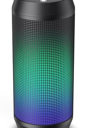Беспроводная колонка vosfeel bluetooth - портативная беспроводная колонка bluetooth со светодиодной подсветкой