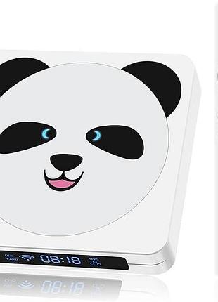 Телевізійна приставка puersit android tv box, android 12.0 smart box з підтримкою 4k ultra hd, panda design tv box x98 max+