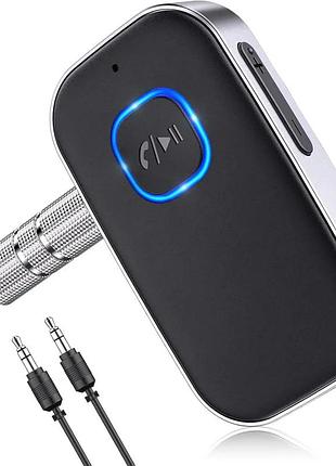 Bluetooth-адаптер comsoon j22 для авто и домашней аудиосистемы, aux 3.5 мм с шумопоглощением, аккумуляторный