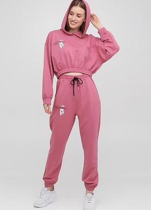 Спортивный костюм женский coco bianca 176096 40 розовый (lv2200004689265)