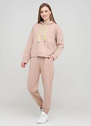 Спортивний костюм жіночий karon 172815 36 світло-коричневий (lv2200004627083)