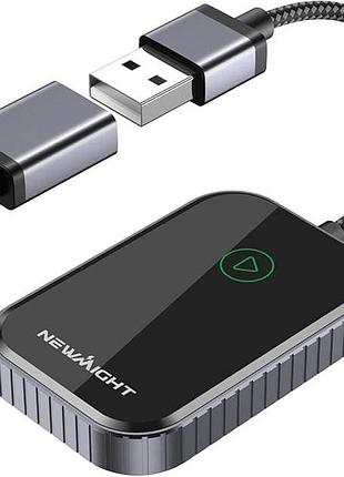 Бездротовий адаптер carplay для iphone, оновлення 2025 року, адаптер carplay plug & play для apple, ключ carplay