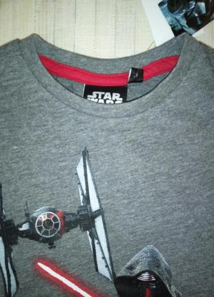 Лонгслив /реглан /футболка с длинным рукавом с кайло рен star wars2 фото