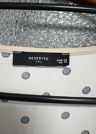 Платье в горох reserved 4