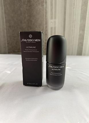 Концентрована чоловіча сироватка shiseido men ultimune power infusing serum