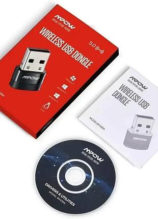 Usb-адаптер mpow bluetooth 5.0 2