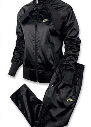 Рідкісний атласний костюм nike (satin/glossy tracksuit)