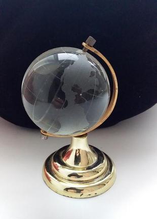 Хрустальный глобус шар сувенир2 фото