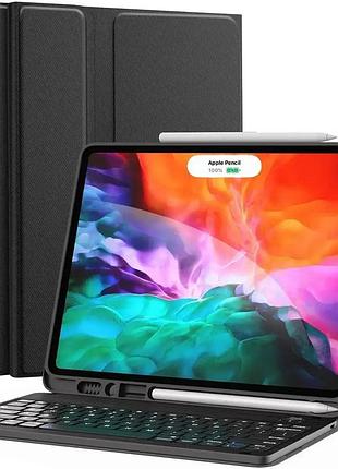Чехол с клавиатурой chesona ipad pro 12,9 дюйма чехол 2022 года с клавиатурой