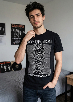 Футболка joy division rock band unknown pleasures