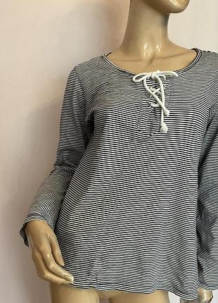 Лонгслив в полоску/ м/ brend h&amp;m