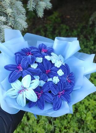 Букеты из синельной проволоки 🌸