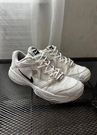 Чоловічі кросівки nike court lite 2 white black white sneaker