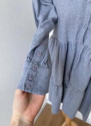 Платье байковое zara 5