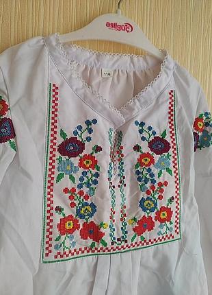 Вышиванка для девочки 2