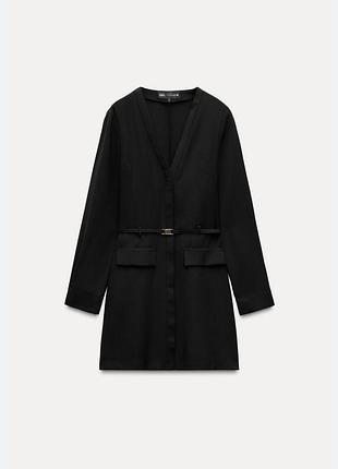 Сукня піджак з поясом zara